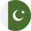 Pakistan circle flag icon