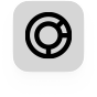 Circle chart icon